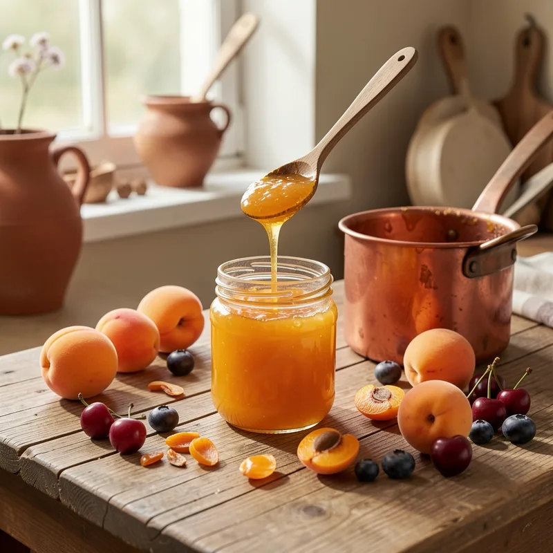 Recette de base pour faire une confiture maison
