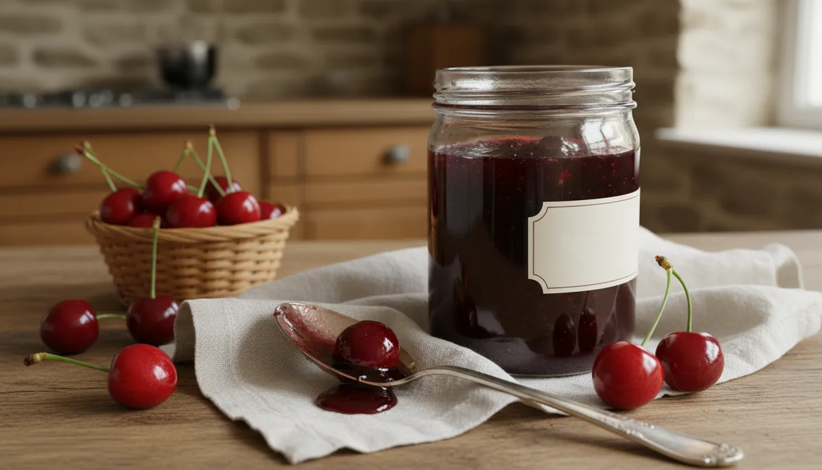 Recette confiture à la cerise : cuisson, dosage et variantes maison