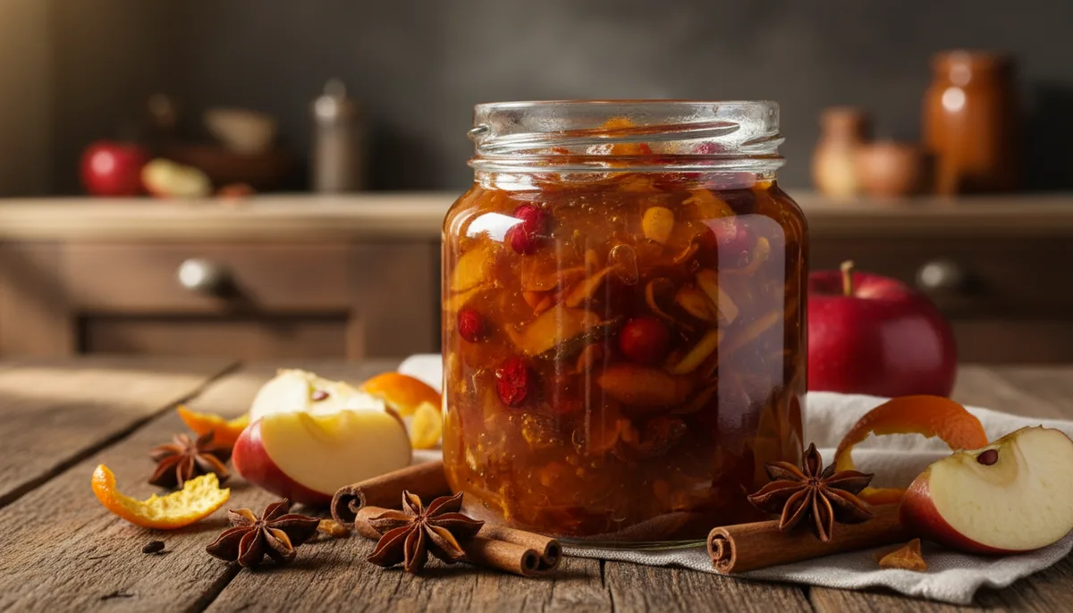 Recette de confiture de Noël : fruits d'hiver, épices et tradition
