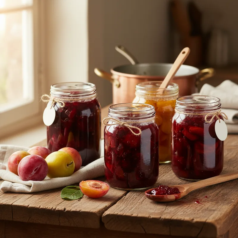 Recette confiture de prune : guide complet par variété et cuisson